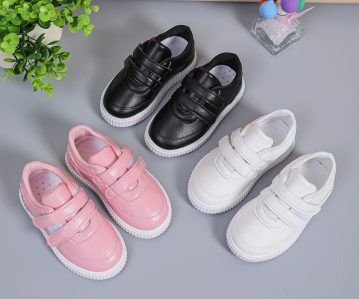 Spring and Autumn Single Shoes Baby Shoes White Soft soled Walking Shoes0-3Young boys’ shoes Children’s leather shoes Small white shoes